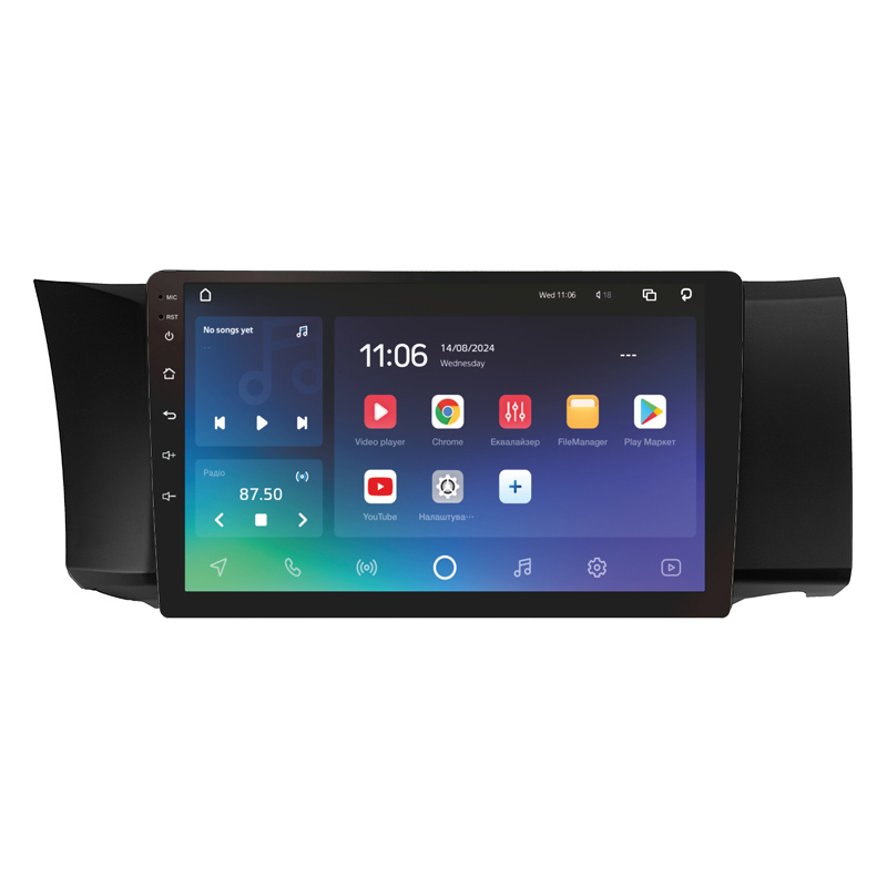 Android head unit SIGMA X9464 ANDROID 10 4+64 Gb 4G DSP Toyota GT 86 For Subaru BRZ (Left hand drive) 2012-2016 9"