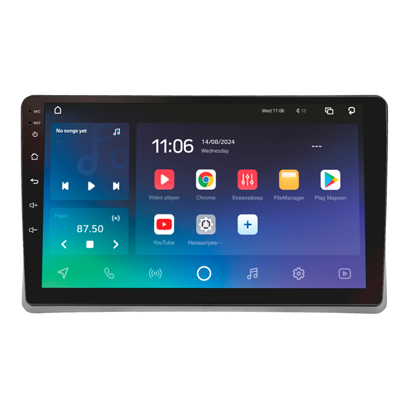 Android head unit SIGMA X9464 ANDROID 10 4+64 Gb 4G DSP Toyota Land Cruiser 10 J100 100 1998-2007 9"