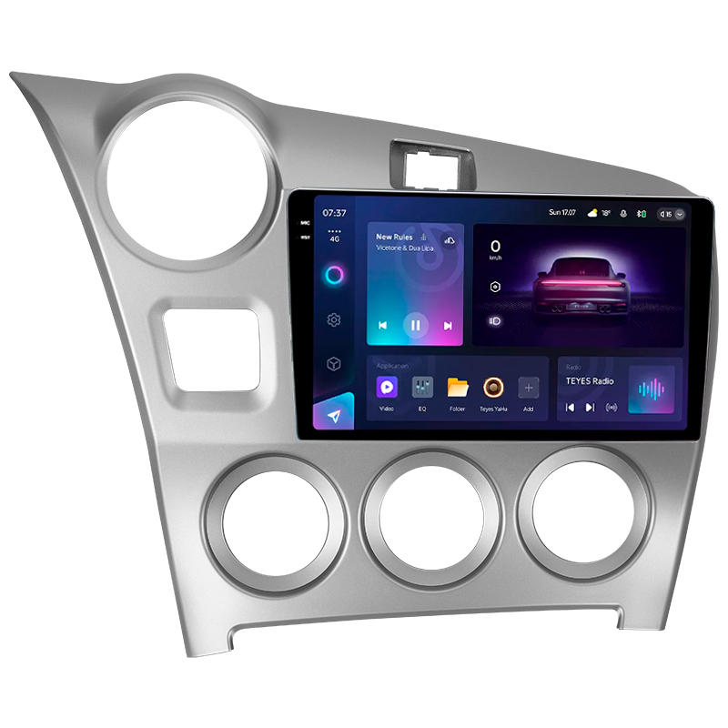 Estéreo de fábrica Teyes CC3 4 + 64 GB para Toyota Matrix 2 E140 (2008–2014), pantalla de 9
