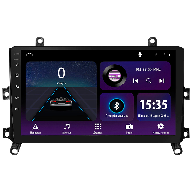 Android head unit SIGMA E9232 ANDROID 10 2+32 Gb Toyota Highlander 4 XU70 2019-2021 9" (L1)