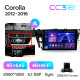 Odtwarzacz multimedialny Teyes CC3 4+64 GB do Toyota Corolla (X11, 2012–2016, wersja A), 10