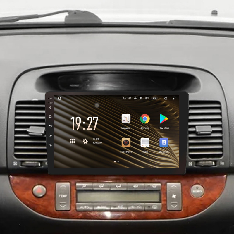 Android head unit SIGMA S9432 ANDROID 10 4+32 Gb 4G DSP Toyota Camry 5 XV 30 2001-2006-A 9"