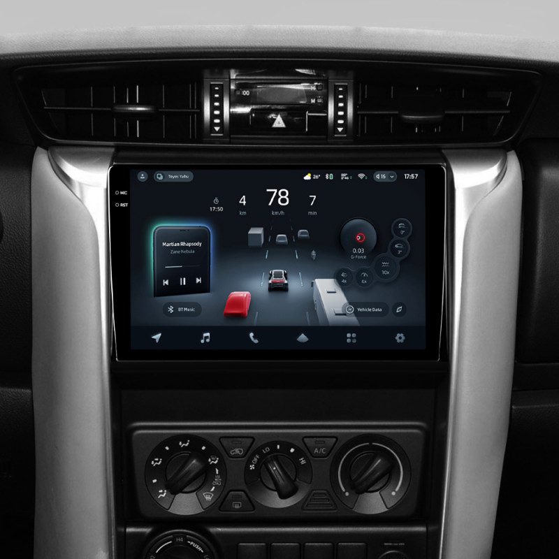 Android head unit Teyes CC4 Pro 8+128 Gb Toyota Fortuner 2 2015-2018 9" 2k