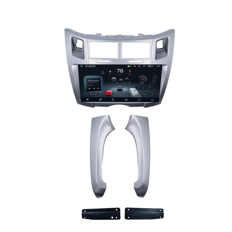 Android head unit Teyes CC4 Pro 8+128 Gb Toyota Yaris Vizi 2005-2012 9" 2k