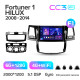Android head unit Teyes CC3 6+128 Gb with 360° surround view° Toyota Fortuner 1 AN50 AN60 HILUX Revo Vigo (F1) 2008-2014 9" 2k