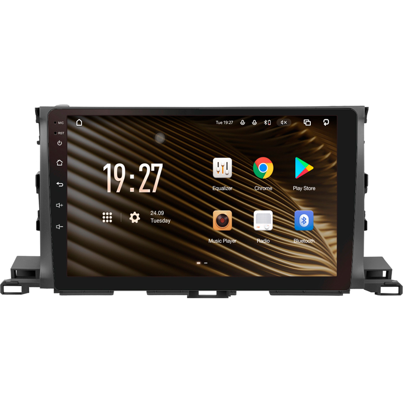 Android head unit SIGMA S10432 ANDROID 10 4+32 Gb 4G DSP Toyota Highlander 3 XU50 2013-2018 10" (L1)