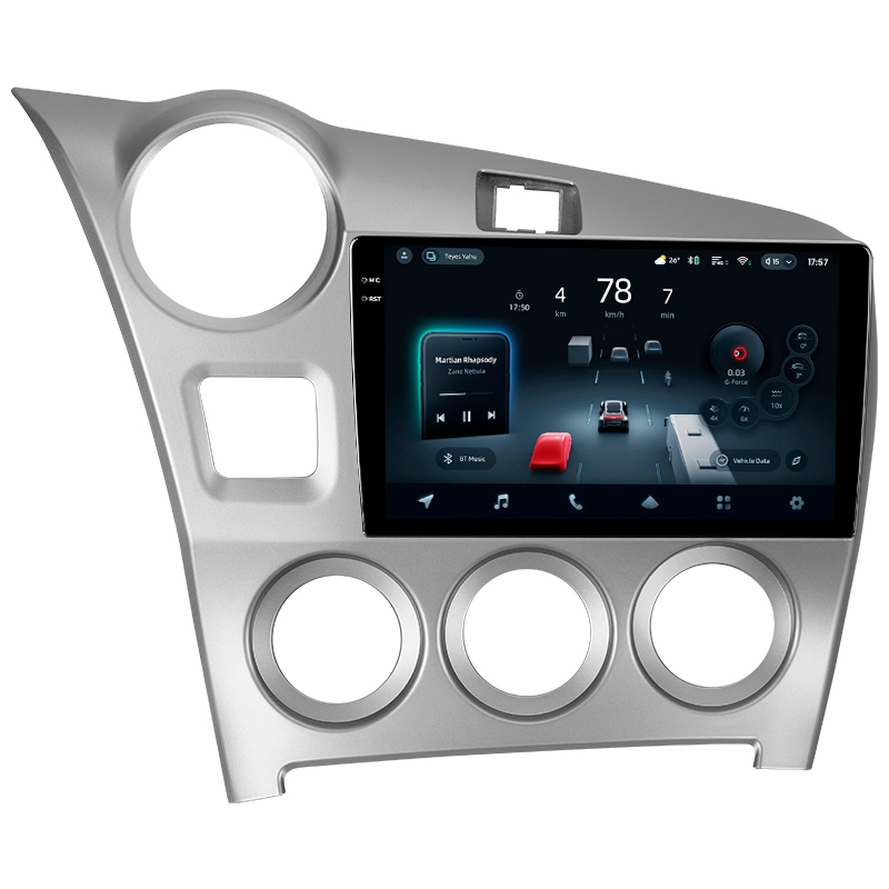 Odtwarzacz multimedialny Teyes CC4 Pro 8+128 GB do Toyoty Matrix 2 E140 (2008–2014), 9