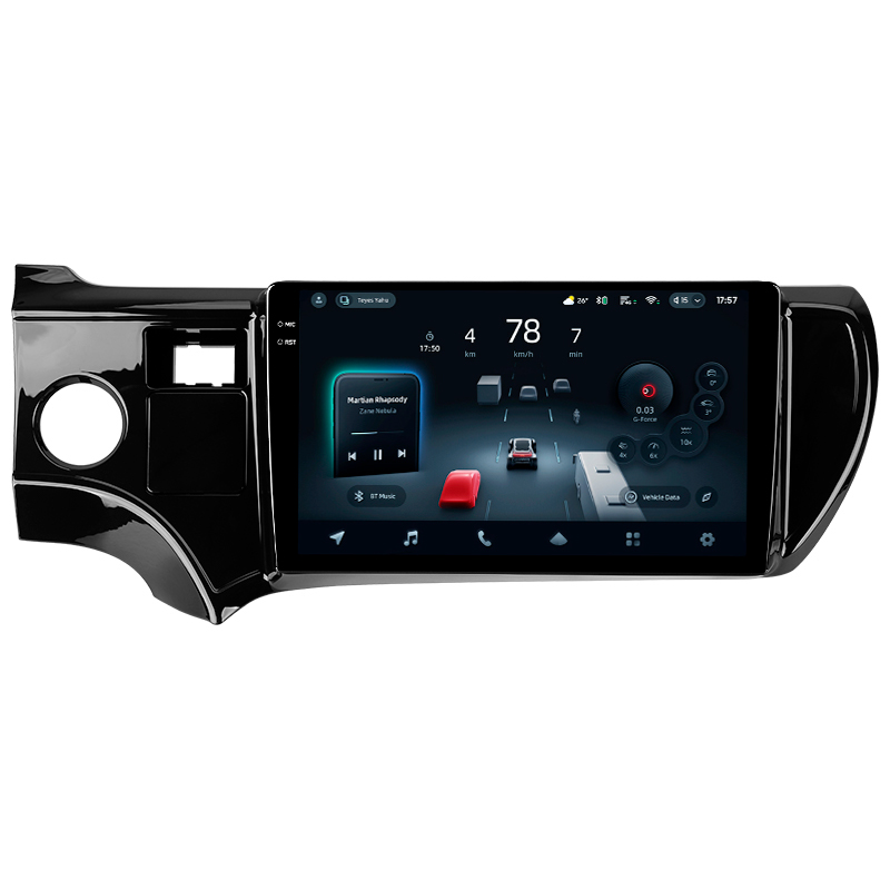 Android head unit Teyes CC4 Pro 8+128 Gb Toyota Aqua (Left hand drive) 2011-2017 9" 2k