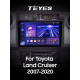 Android head unit Teyes CC3 4+64 Gb Toyota Land Cruiser 70 Series LC 79 2007-2020 9" 2k