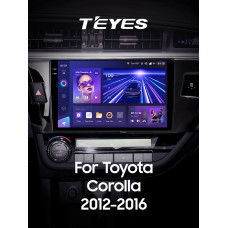 Android head unit Teyes CC3 4+32 Gb Toyota Corolla 11 2012-2016 (A) 10" 2k