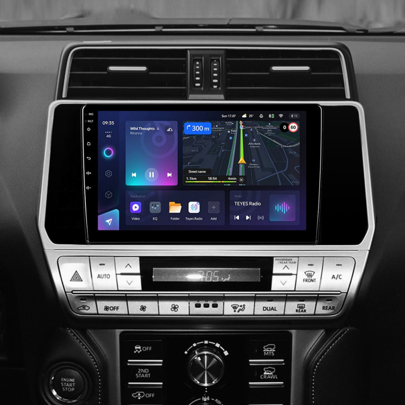 Android head unit Teyes CC3L 4+64 Gb Toyota Land Cruiser Prado 150 2018-2020 10"