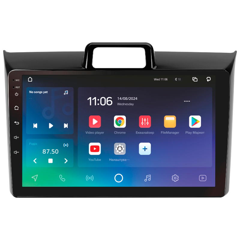 Android head unit SIGMA PRO 9464 ANDROID 10 4+64 Gb 4G DSP Toyota Corolla Axio 2 Fielder 3 E160 2012-2021 9"