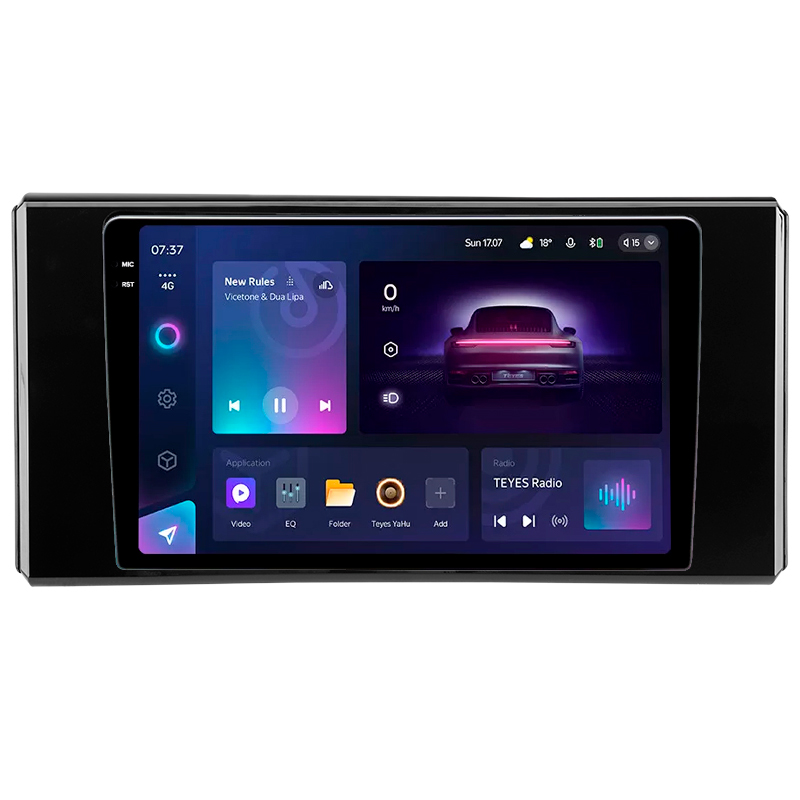 Android head unit Teyes CC3 4+64 Gb Toyota Land Cruiser J300 300 2021-2023 10" 2k (L2)