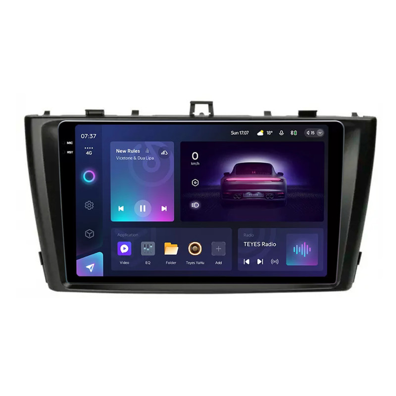 Android head unit Teyes CC3 4+64 Gb Toyota Avensis 3 2008-2015 Black 9" 2k