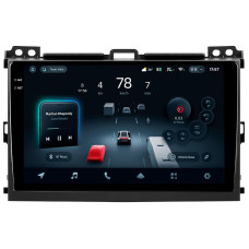 Android head unit Teyes CC4 Pro 8+128 Gb Toyota Land Cruiser Prado 120 3 III For Lexus GX470 GX 470 J120 2002-2009 (F1) (B) 9" 2k