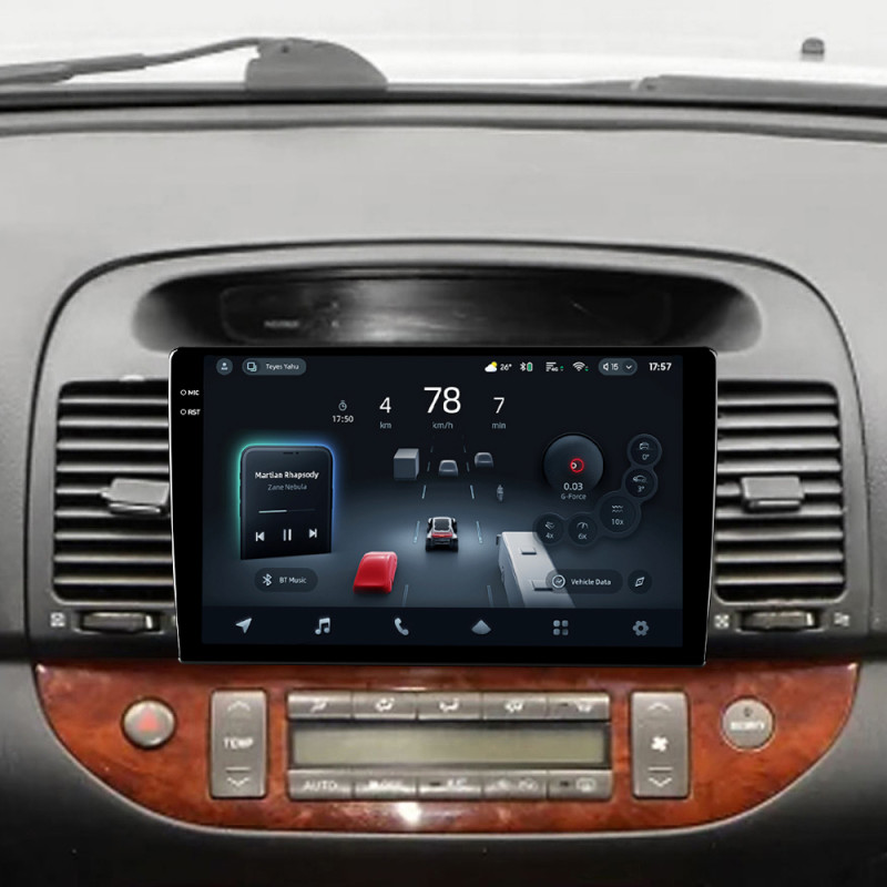 Štátní magnetofon Teyes CC4 Pro 12+256 GB pro Toyota Camry XV30 (2001–2006), 9