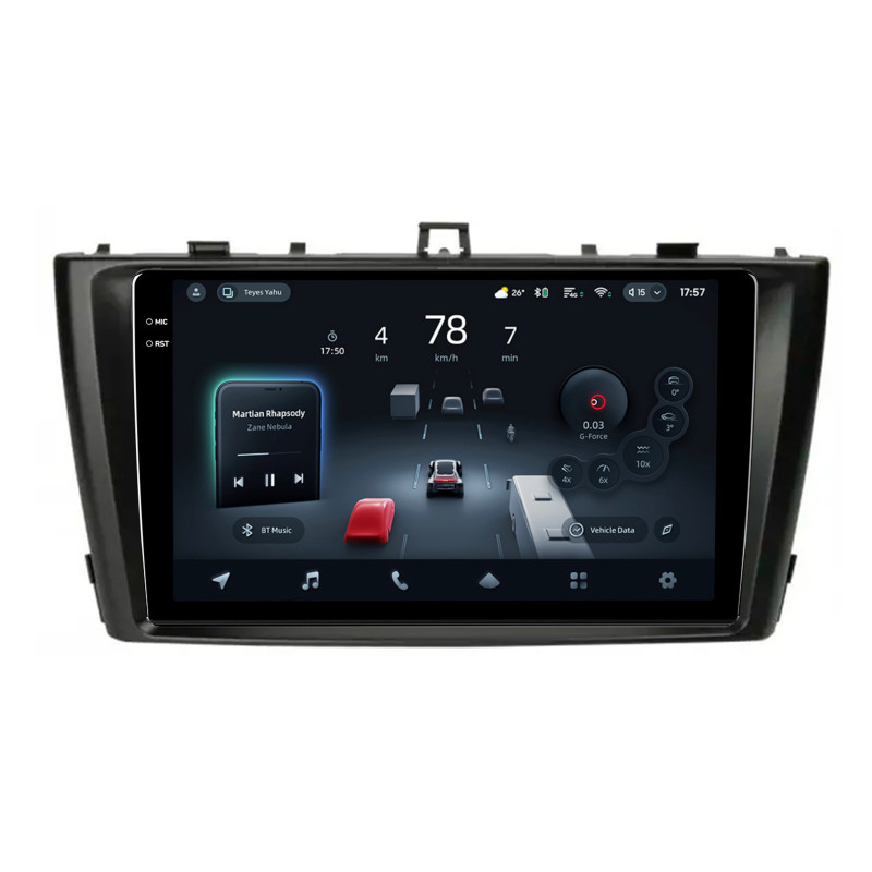 Štátní magnetofon Teyes CC4 Pro 8+128 GB pro Toyota Avensis 3 (2008–2015), černý, 9