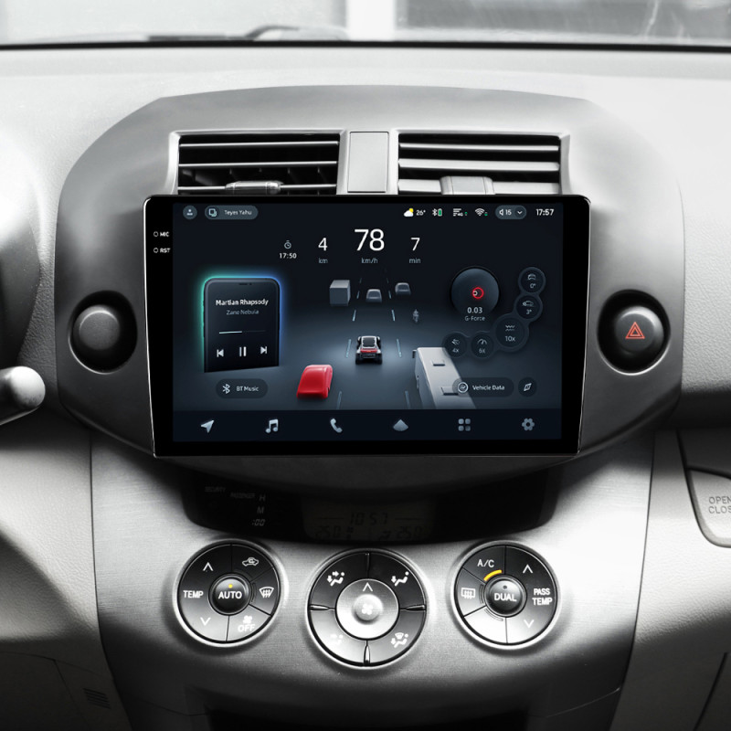 Android head unit Teyes CC4 Pro 12+256 Gb Toyota RAV4 3 XA30 (F2) 2005-2013 10" 2k