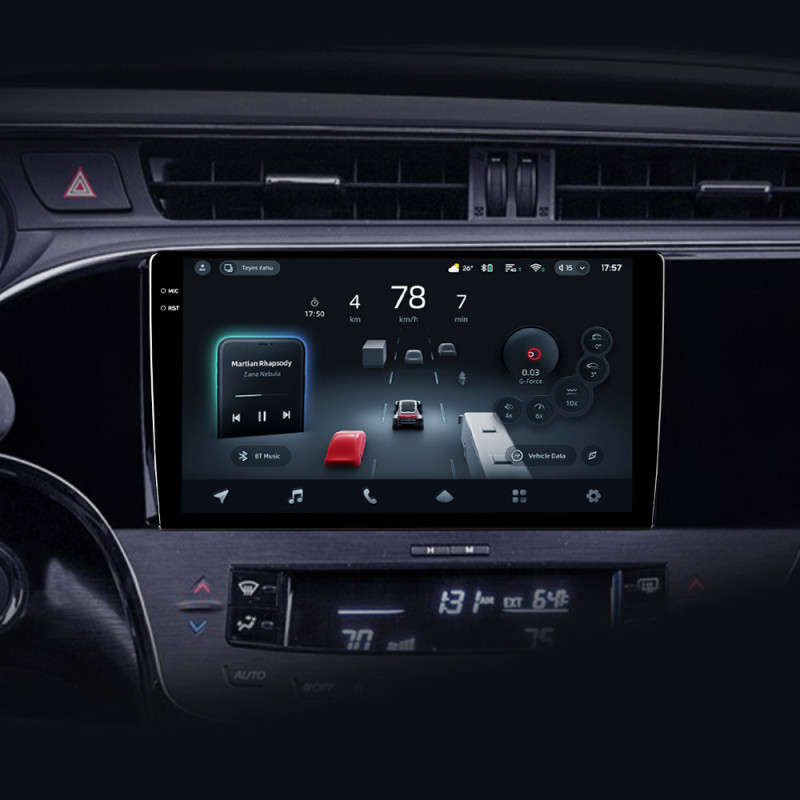 Android head unit Teyes CC4 Pro 12+256 Gb Toyota Avalon 4 IV XX40 2012 - 2018 9" 2k (L1)