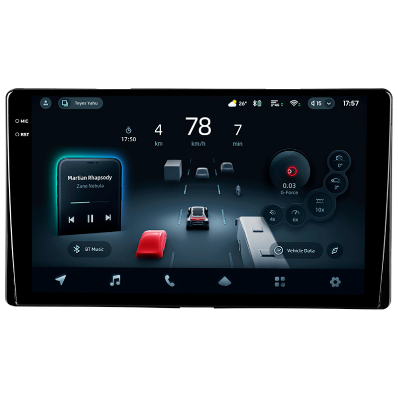 Android head unit Teyes CC4 Pro 12+256 Gb Toyota Sienna 3 XL30 2014 - 2020 9" 2k