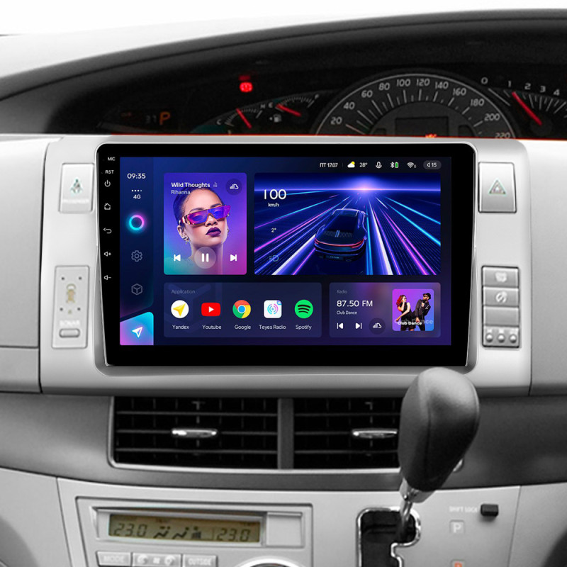 Android head unit Teyes CC3 4+32 Gb Toyota Previa XR50 2006 - 2019 9"