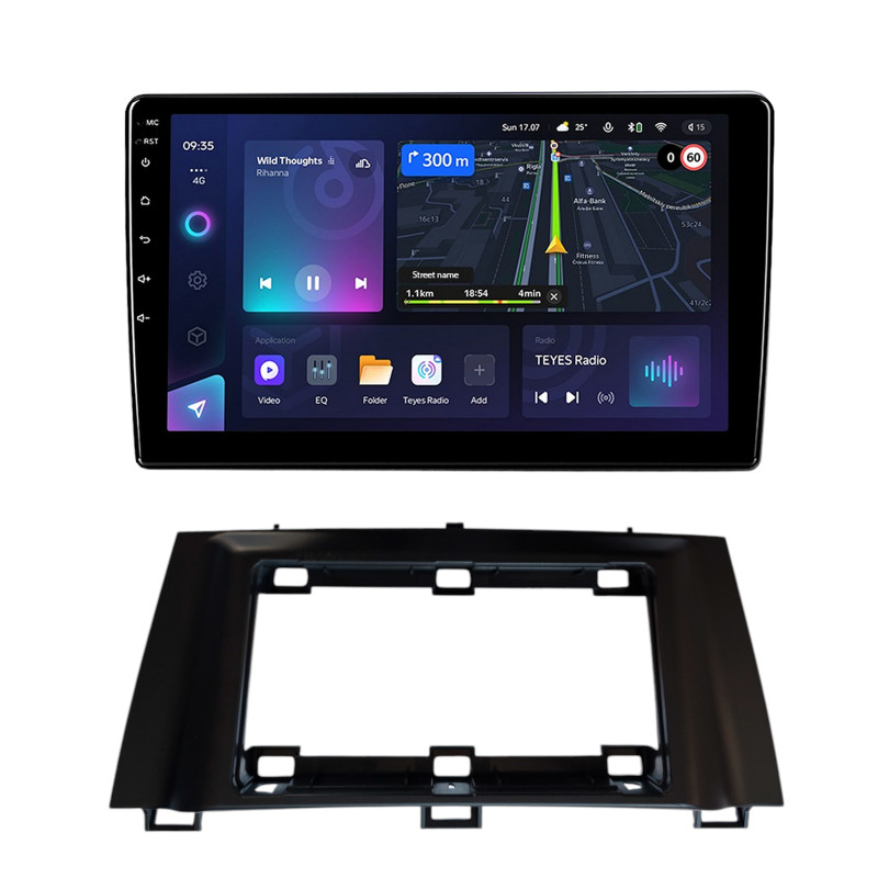 Android head unit Teyes CC3L 4+64 Gb Toyota SOLARA 2007 9"