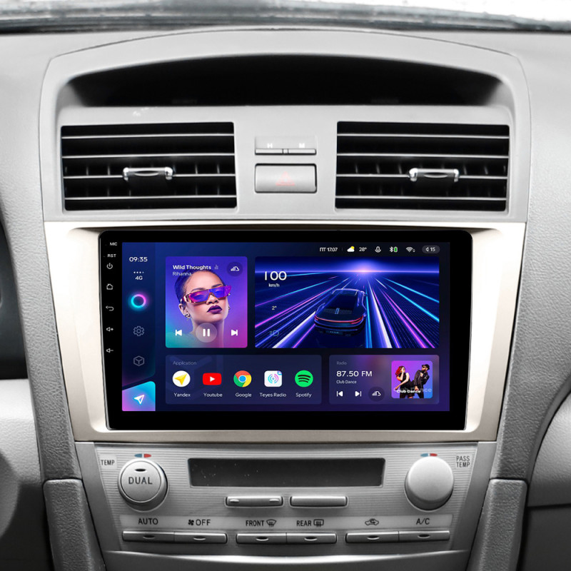 Android head unit Teyes CC3 4+32 Gb Toyota Camry 6 XV 40 50 2006-2011 (F1) 9"