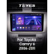 Android head unit Teyes CC3 6+128 Gb with 360° surround view° Toyota Camry 6 XV 40 50 2006-2011 (F1) 9" 2k