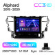 Android head unit Teyes CC3 6+128 Gb Toyota Alphard H30 2015-2020 10" 2k