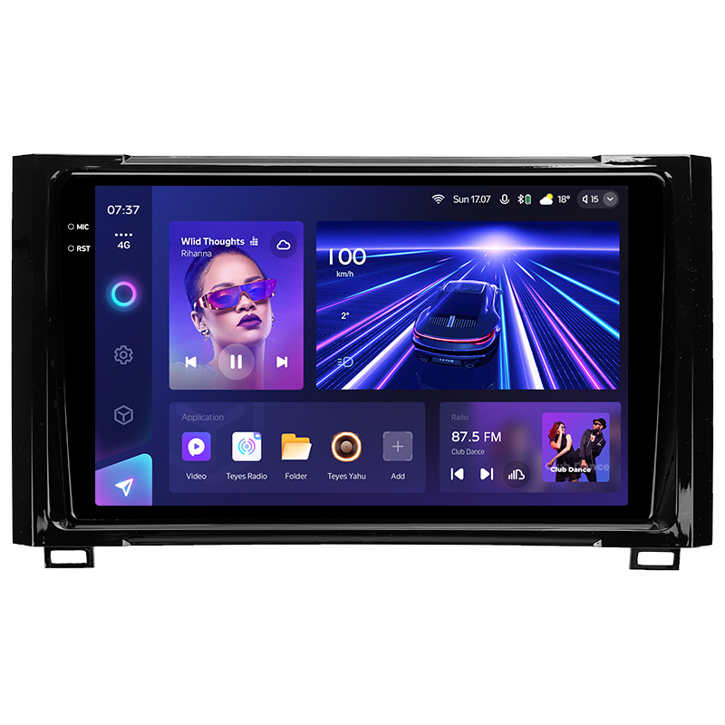 Android head unit Teyes CC3 4+32 Gb Toyota Tundra XK50 2013-2020 9" 2k