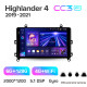 Android head unit Teyes CC3 6+128 Gb with 360° surround view° Toyota Highlander 4 XU70 2019-2021 9" 2k (L1)