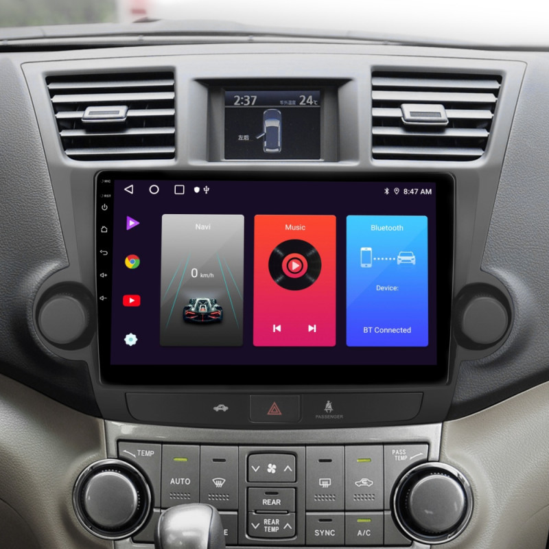 Android head unit SIGMA F10216 ANDROID 10 2+32 Gb Toyota Highlander 2 XU40 2007-2013 (F2) 10" (L1)