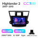 Android head unit Teyes CC3 6+128 Gb Toyota Highlander 2 XU40 2007-2013 (F2) 10" 2k (L1)