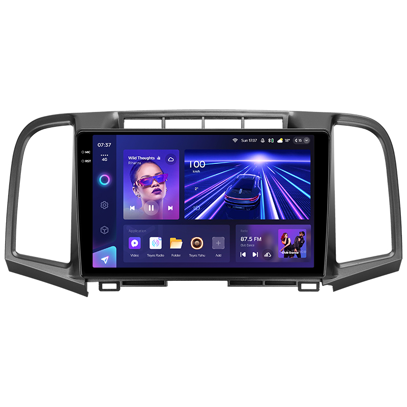 Android head unit Teyes CC3 6+128 Gb Toyota Venza 2008-2016 9" 2k