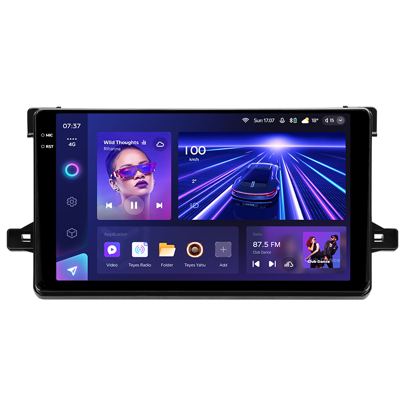 Android head unit Teyes CC3 4+64 Gb Toyota Prius XW50 2015-2020 9" 2k