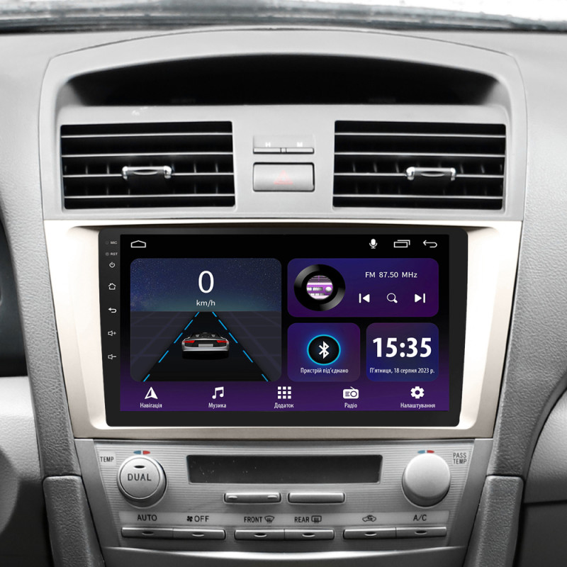 Magetófono de a bordo SIGMA E9232 ANDROID 10 2 + 32 GB para Toyota Camry 6 XV 40 50 (2006–2011) (F1) 9