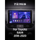 Štátní magnetofon Teyes CC3 4+64 GB pro Toyota RAV4 5 XA50 (1 DIN) 2018–2023, 10 palců, 2K
