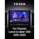 Android head unit Teyes CC3 6+128 Gb Toyota Land Cruiser 200 11 2015-2020 9" 2k