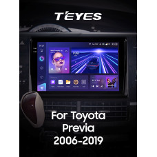 Android head unit Teyes CC3 4+32 Gb Toyota Previa XR50 2006 - 2019 9" 2k