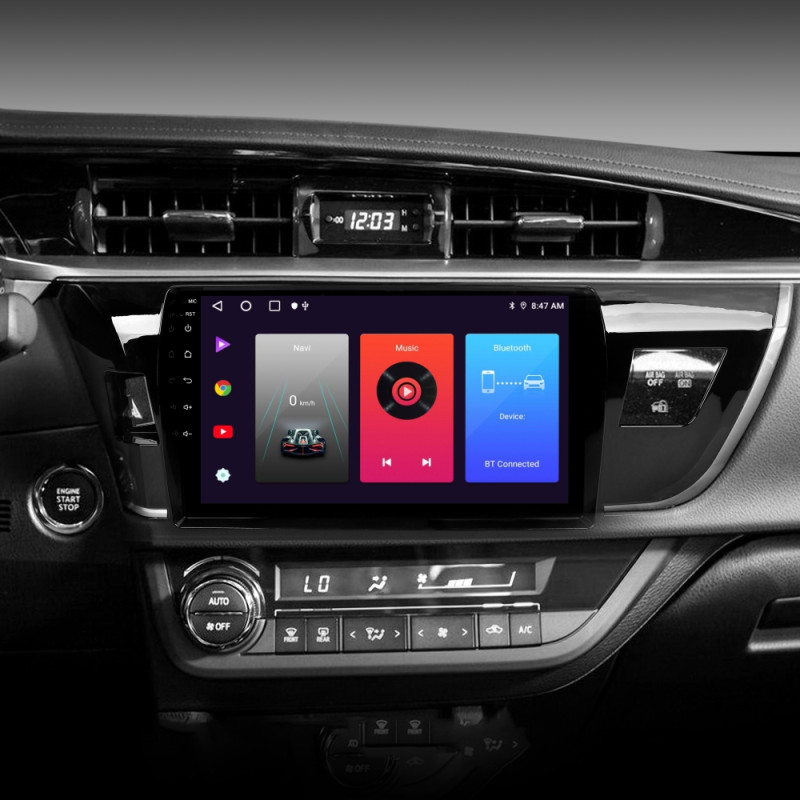 Android head unit SIGMA F10216 ANDROID 10 2+32 Gb Toyota Corolla 11 Middle East 2013-2017 (A) 10"