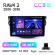Android head unit Teyes CC3 6+128 Gb Toyota RAV4 3 XA30 (F1) 2005-2016 9" 2k