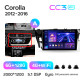 Android head unit Teyes CC3 6+128 Gb with 360° surround view° Toyota Corolla 11 2012-2016 (A) 10" 2k