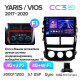 Android head unit Teyes CC3 4+32 Gb Toyota Yaris Vios 2017-2020 (F1) 9" 2k (L1)