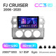 Android head unit Teyes CC3 6+128 Gb with 360° surround view° Toyota FJ Cruiser J15 2006-2020 (F1) 9" 2k