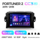 Android head unit Teyes CC3 6+128 Gb with 360° surround view° Toyota Fortuner 2 2015-2018 9" 2k