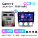 Android head unit Teyes CC3 6+128 Gb with 360° surround view° Toyota Camry 6 XV 40 50 2006-2011 (F2) 10" 2k