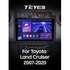 Android head unit Teyes CC3 6+128 Gb with 360° surround view° Toyota Land Cruiser 70 Series LC 79 2007-2020 9" 2k