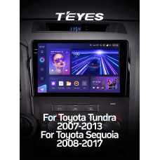 Android head unit Teyes CC3 6+128 Gb with 360° surround view° Toyota Tundra XK50 2007-2013 Sequoia XK60 2008-2017 10" 2k