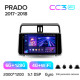 Android head unit Teyes CC3 6+128 Gb with 360° surround view° Toyota Land Cruiser Prado 150 2018-2020 10" 2k