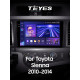 Android head unit Teyes CC3 4+32 Gb Toyota Sienna 3 XL30 2010 - 2014 9" 2k